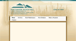 Desktop Screenshot of hallmark-roofing.com