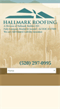 Mobile Screenshot of hallmark-roofing.com